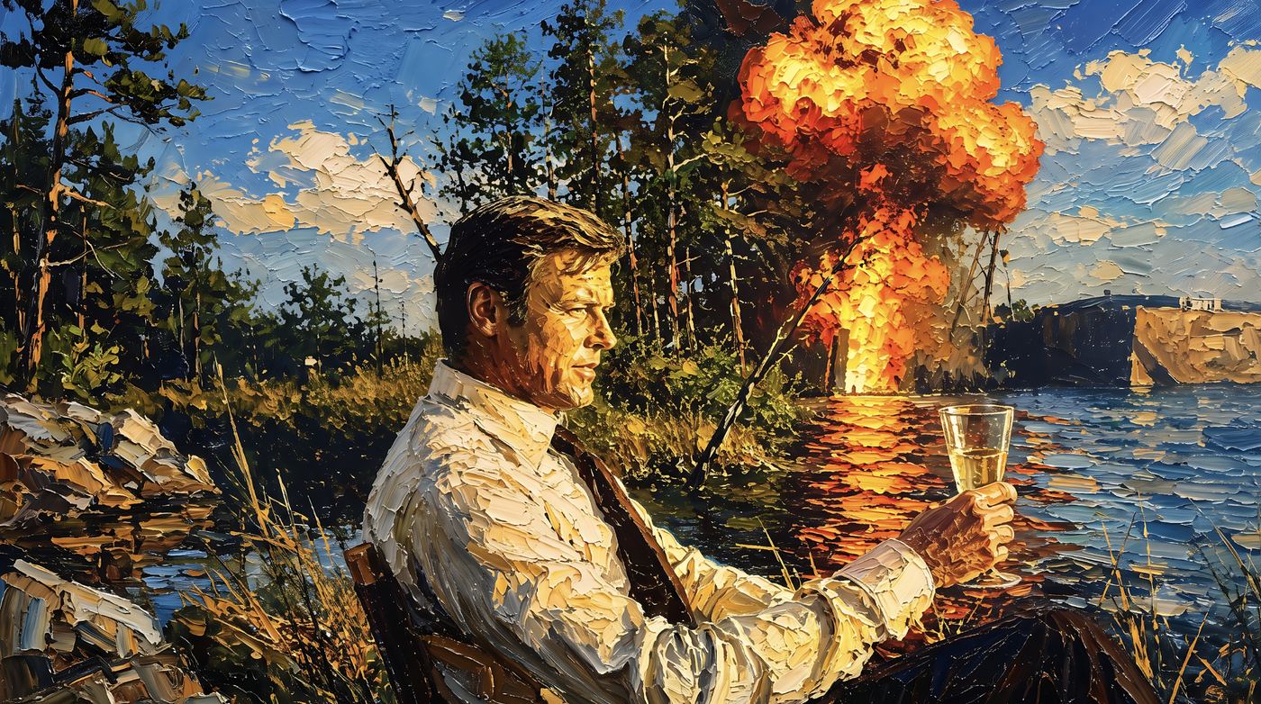 Wallpaper explosão cinematográfico