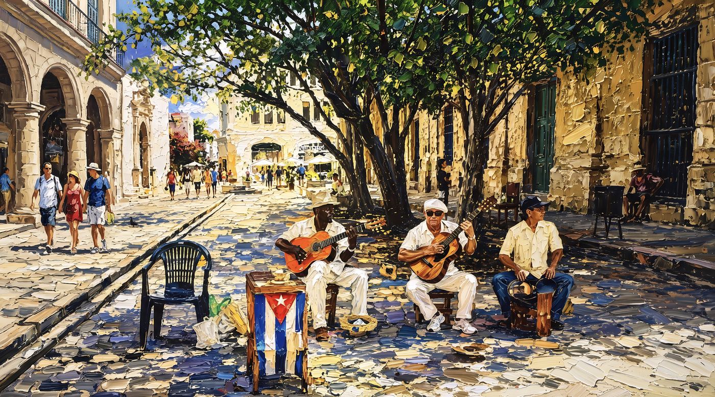 Wallpaper músicos de rua